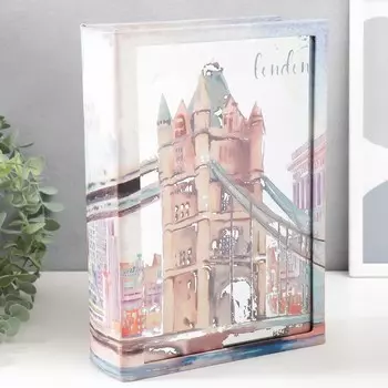 Сейф-книга дерево кожзам, зеркало