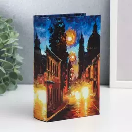 Сейф-книга дерево под шёлк