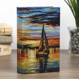 Сейф-книга дерево под шёлк