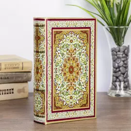 Сейф-книга дерево шёлк