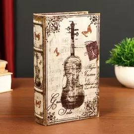 Сейф-книга дерево шёлк