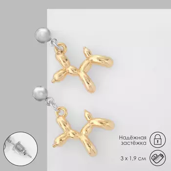 Серьги металл