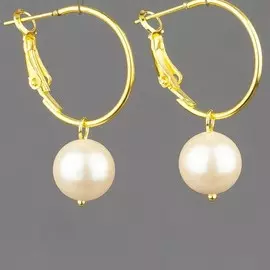 Серьги жемчуг