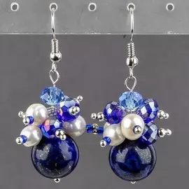 Серьги жемчуг