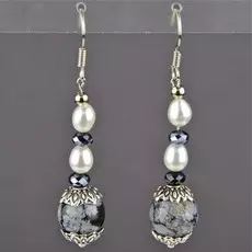 Серьги жемчуг