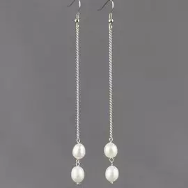 Серьги жемчуг