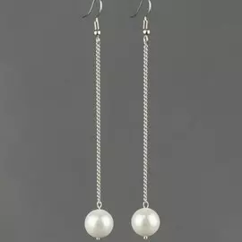 Серьги жемчуг