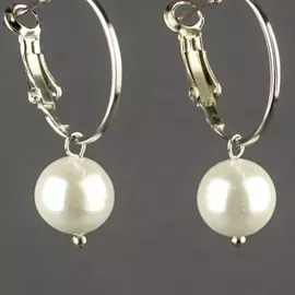 Серьги жемчуг