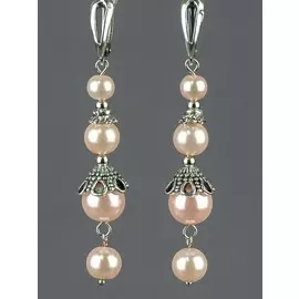 Серьги жемчуг