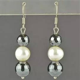 Серьги жемчуг