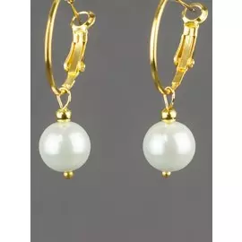 Серьги жемчуг