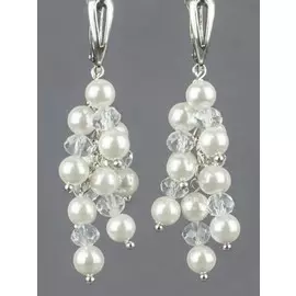 Серьги жемчуг