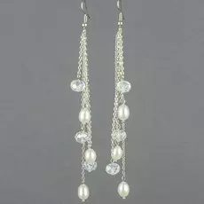 Серьги жемчуг