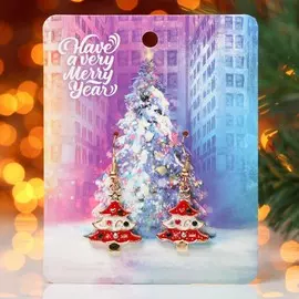 Серьги висячие