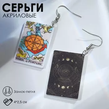 Серьги акрил