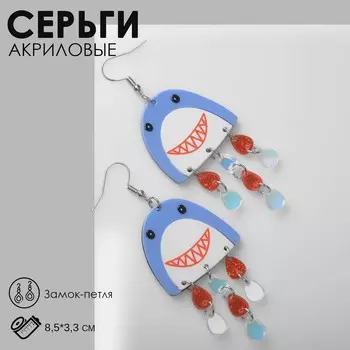Серьги акриловые