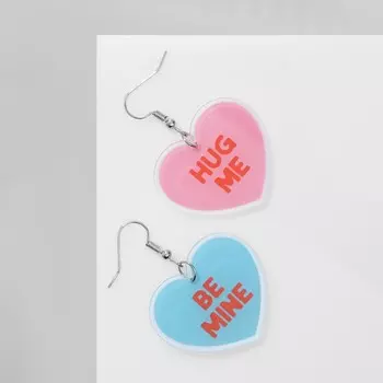 Серьги акриловые