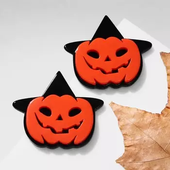 Серьги акриловые