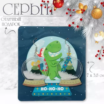 Серьги акрил