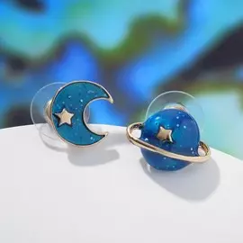 Серьги с эмалью