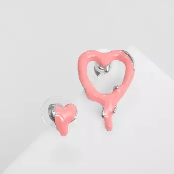 Серьги эмаль