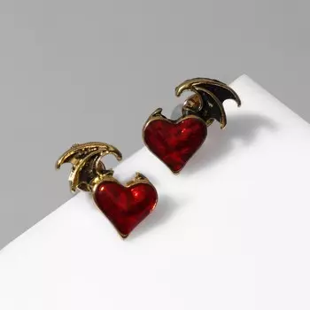 Серьги с эмалью