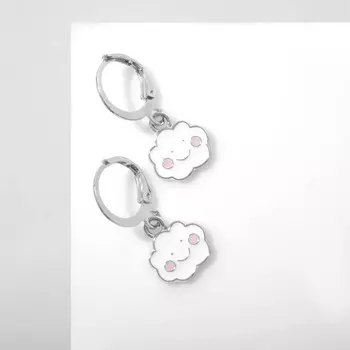 Серьги с эмалью