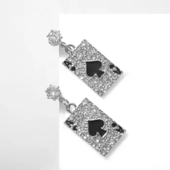 Серьги с эмалью