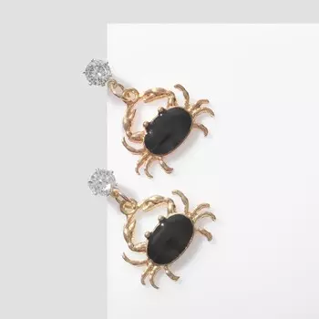 Серьги с эмалью