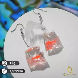 Серьги акриловые