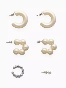 Серьги и каффы qf