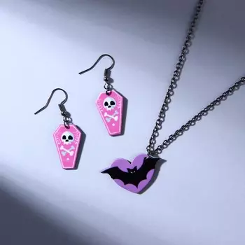 Серьги и подвеска