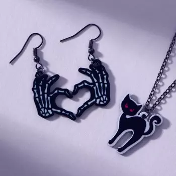 Серьги и подвеска