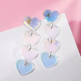 Серьги акриловые