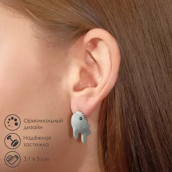 Серьги из полимерной глины