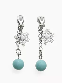 Серьги-клипсы детские