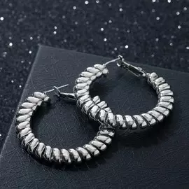 Серьги-кольца