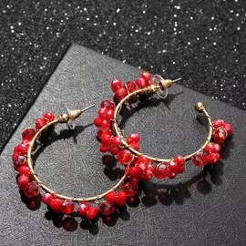 Серьги-кольца