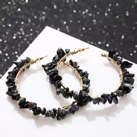 Серьги-кольца