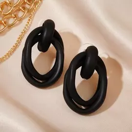 Серьги металл