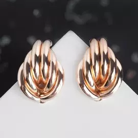 Серьги металл