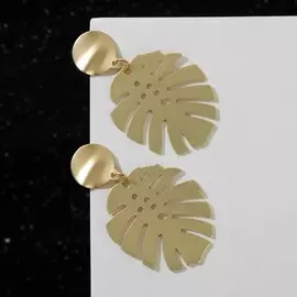 Серьги металл