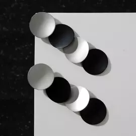 Серьги металл