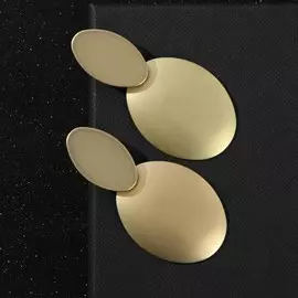 Серьги металл