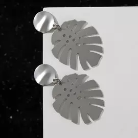 Серьги металл