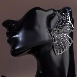 Серьги металл