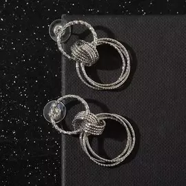 Серьги металл