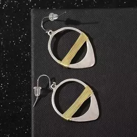 Серьги металл