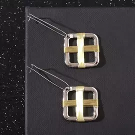 Серьги металл