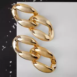 Серьги металл